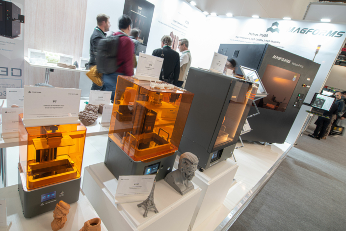 Equipp3d Messestand auf der Formnext-Messe für Industrie 3D Druck